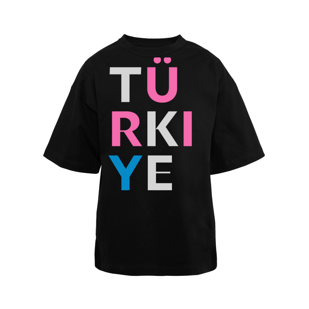 Оверсайз футболка унисекс Türkiye