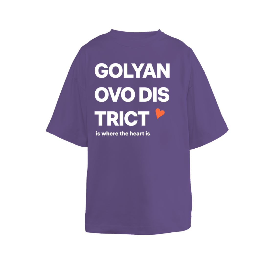 Оверсайз футболка унисекс Golyanovo District