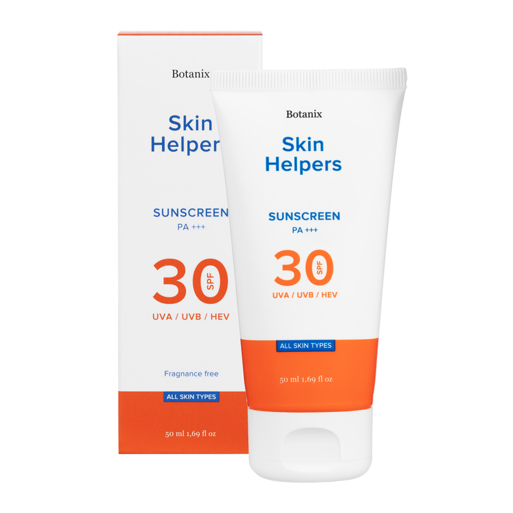 Крем солнцезащитный SPF 30, Skin Helpers, 50 мл