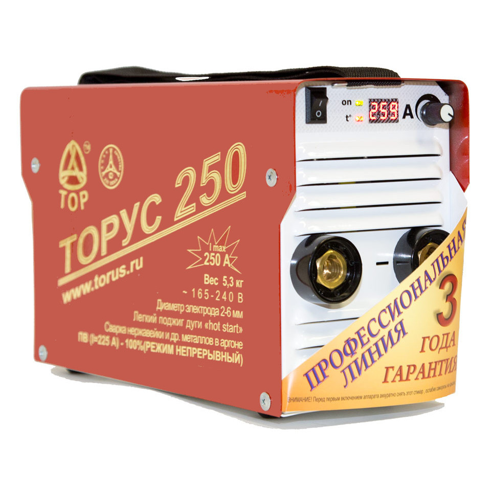 Сварочный инвертор ТОРУС-250 НАКС