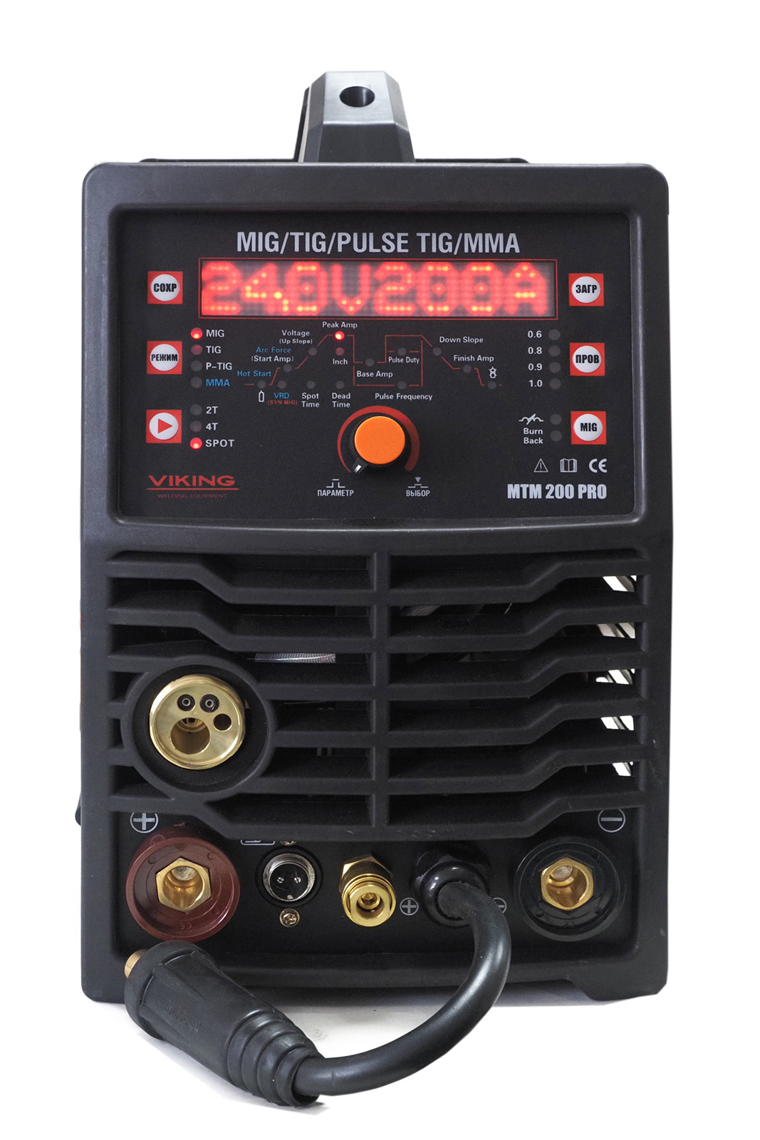 УНИВЕРСАЛЬНЫЙ СВАРОЧНЫЙ ПОЛУАВТОМАТ VIKING MTM 200 PRO (4 В 1)