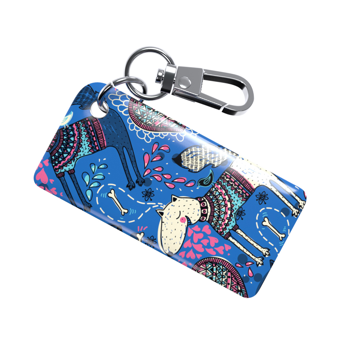 NFC-визитка ISBC «Мечты и кости», брелок