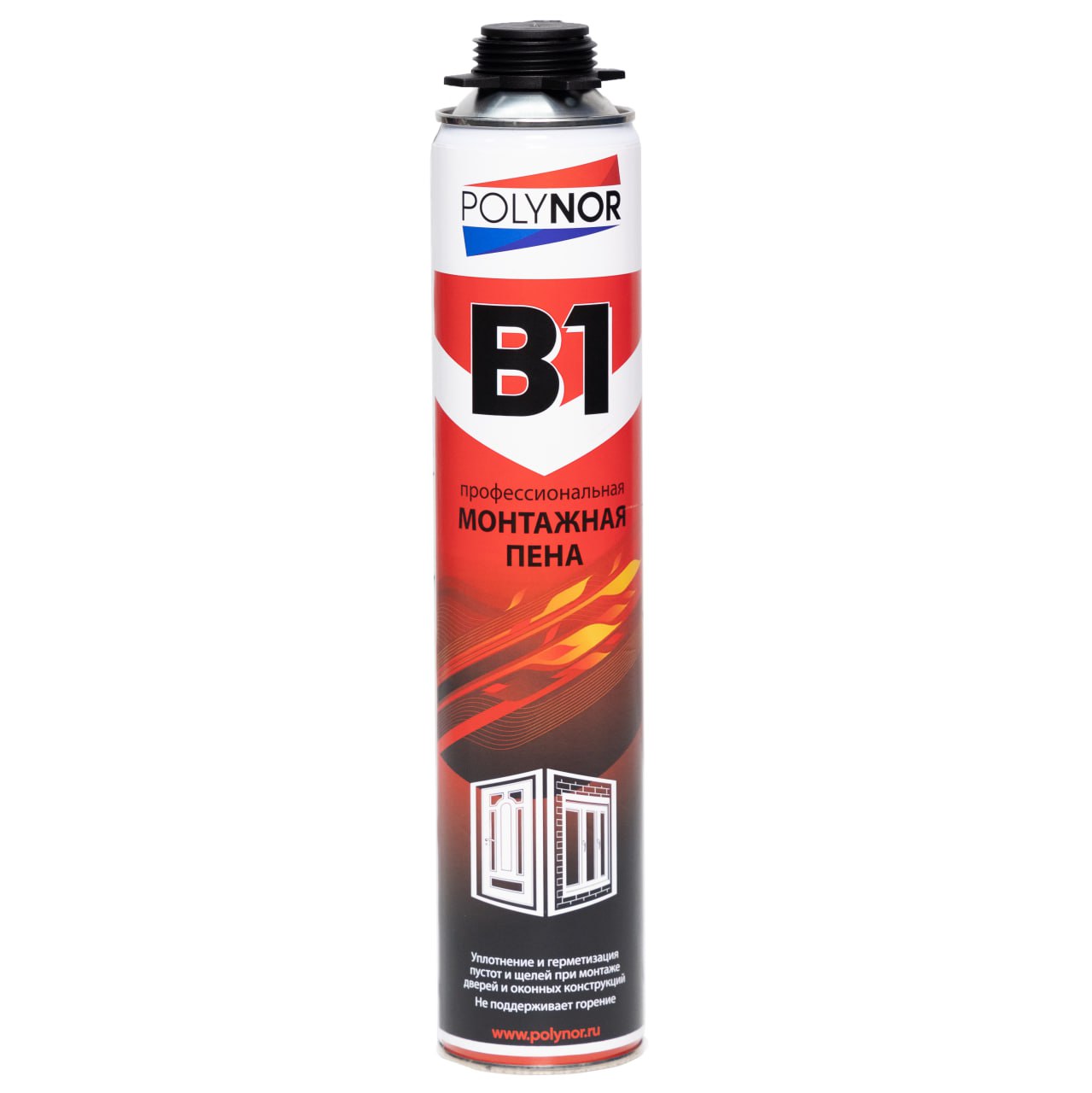 Негорючая монтажная пена Polynor B1