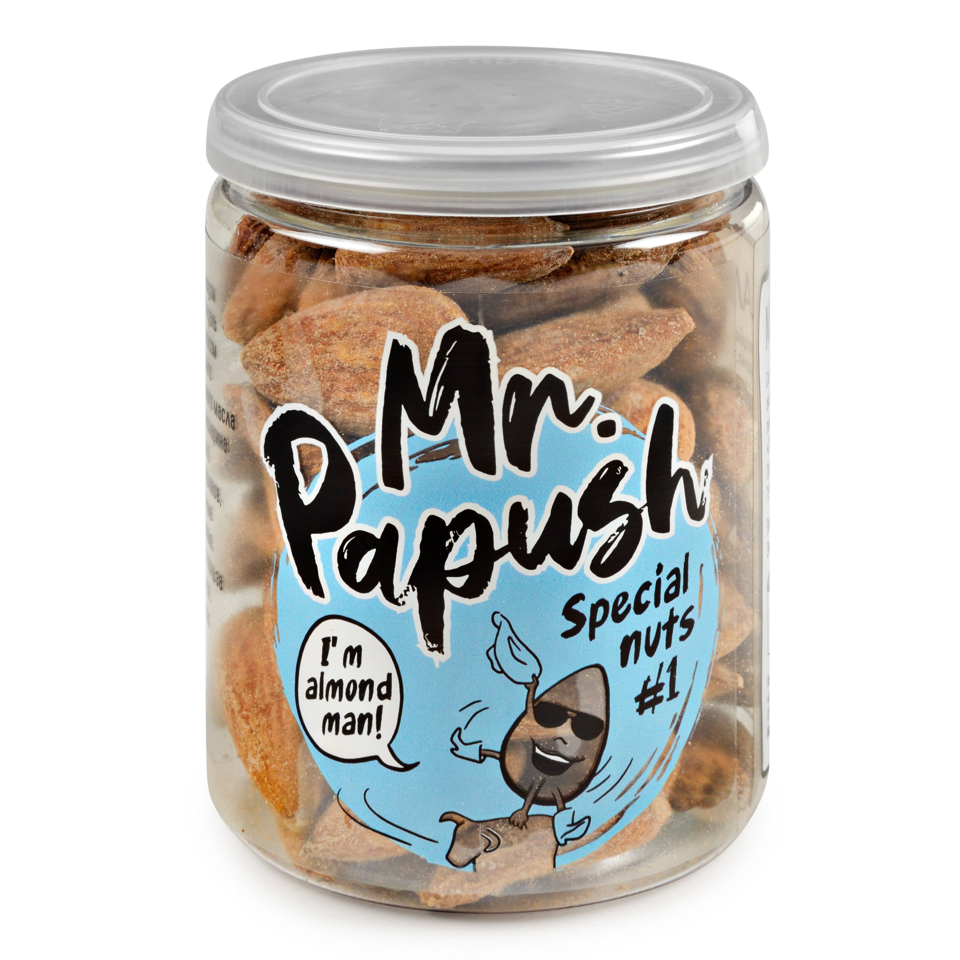Mr. Papush Special Nuts #1 Миндаль с морской солью 100гр