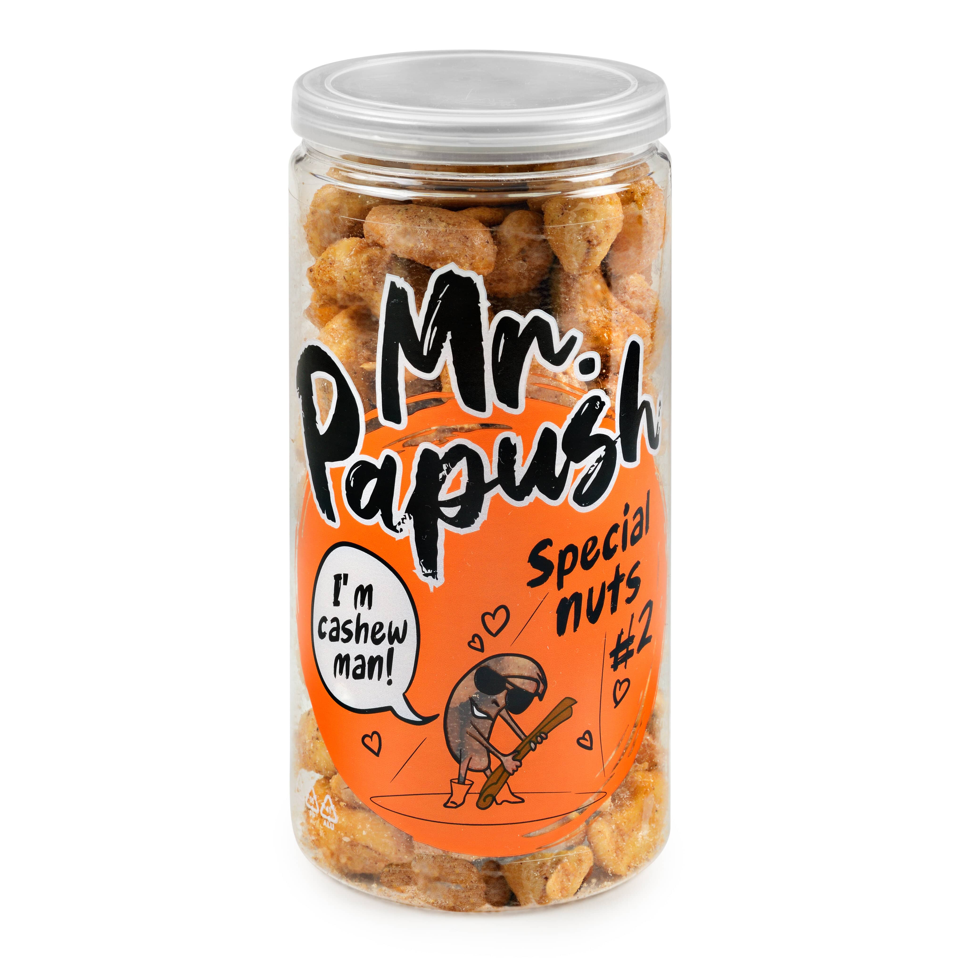 Mr. Papush Special Nuts #2 Кешью - апельсин, корица 140гр.