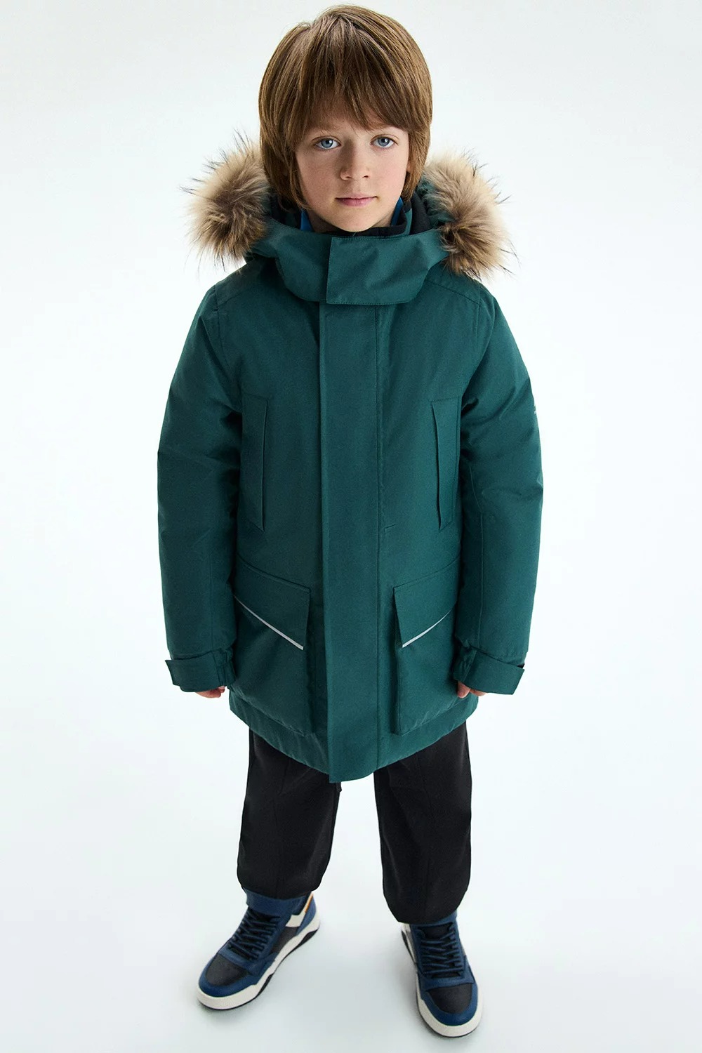 Парка пуховик с мембраной