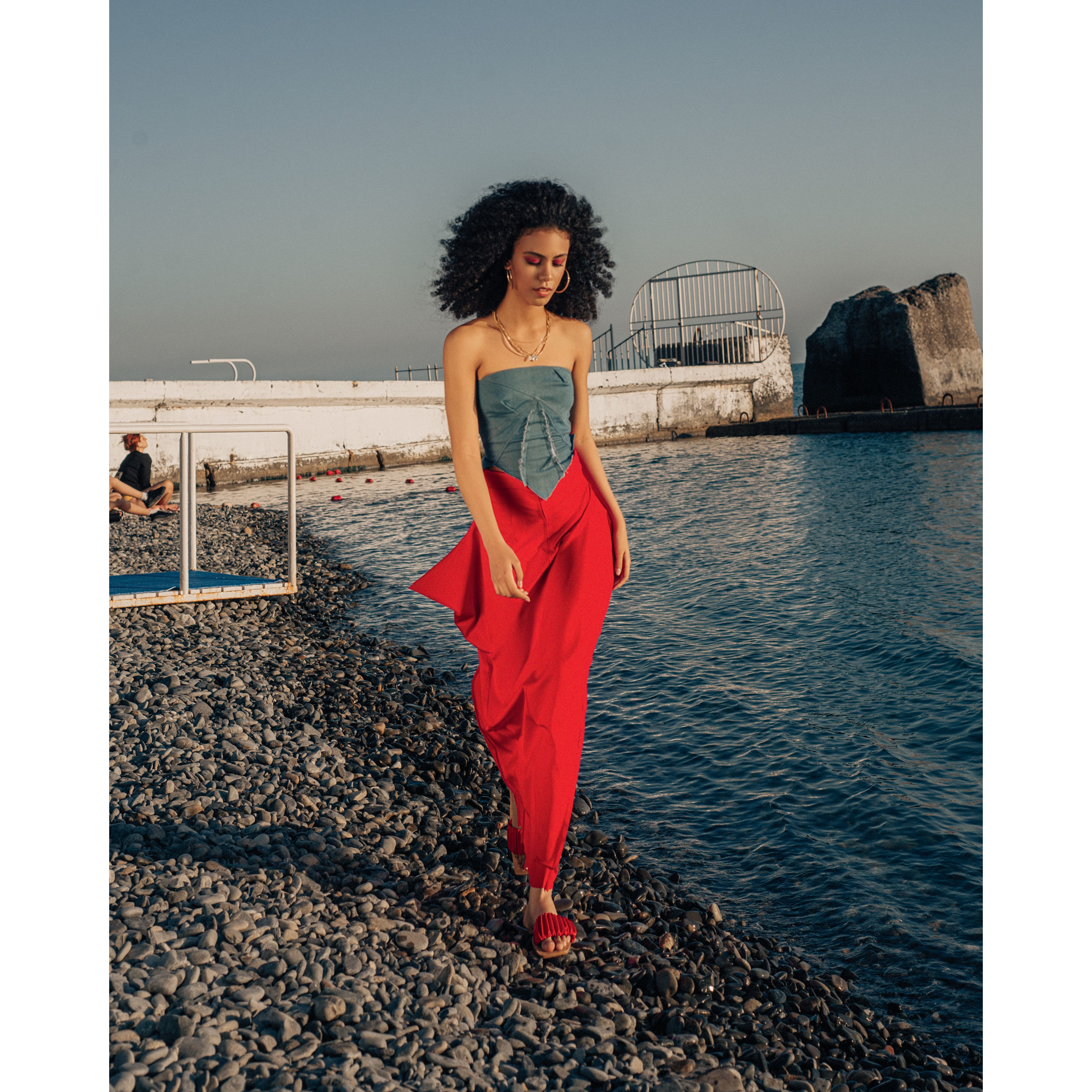 Кроп топ «Америка»