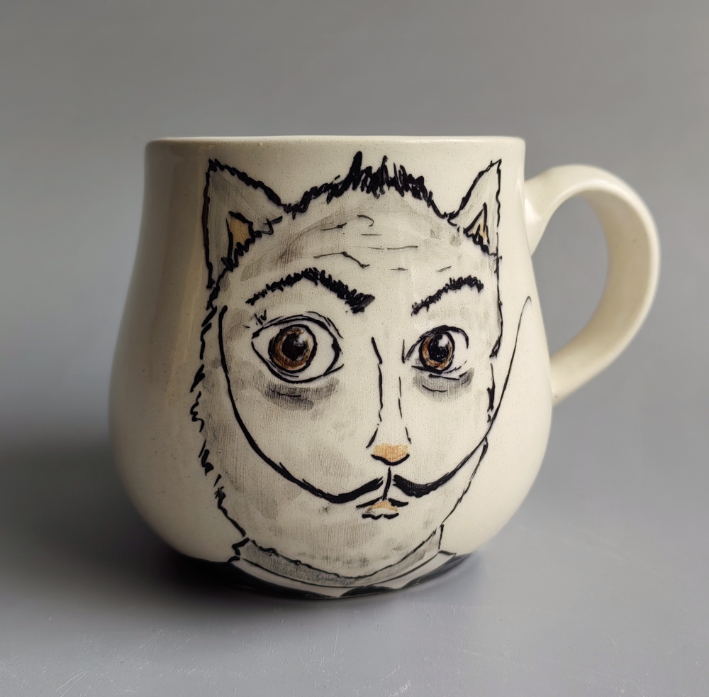 Чашка "Кот Salvador"