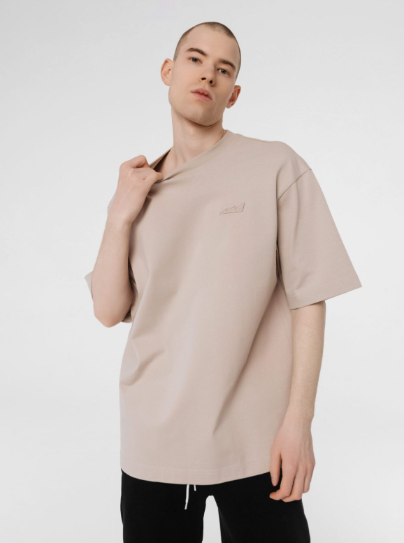 Футболка Oversize из плотного хлопка Classic