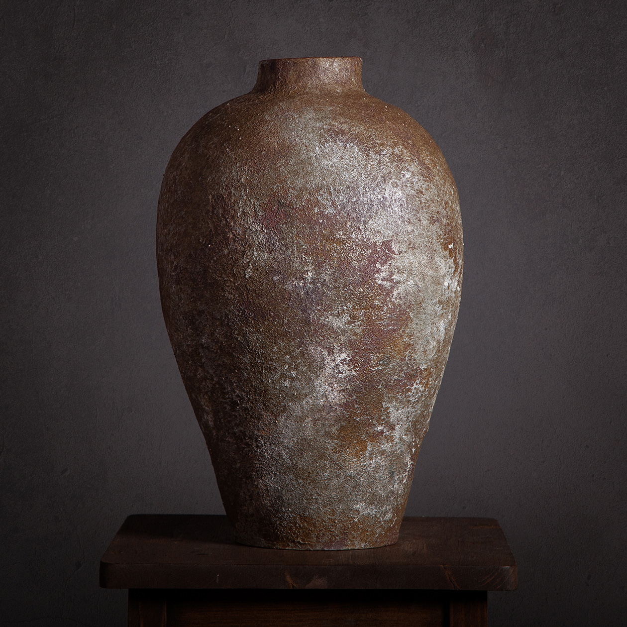 Керамическая ваза ручной работы Stone vase 41