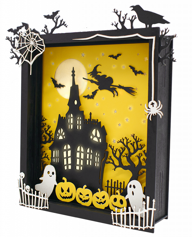 Набор для творчества набором "Световое панно Хэллоуин"