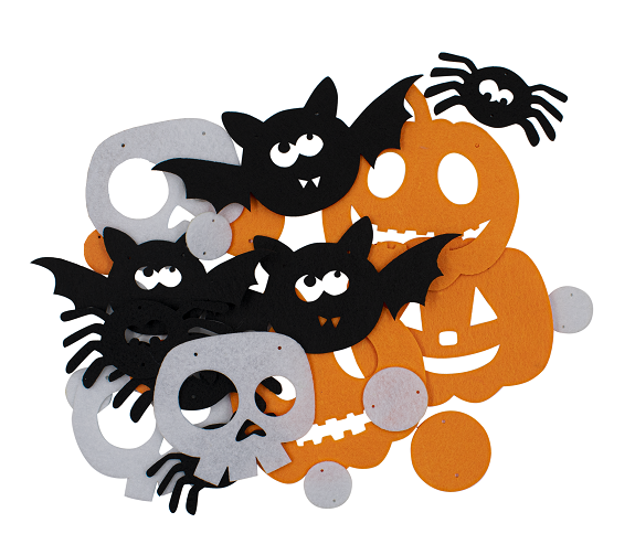Набор для творчества "Гирлянда Happy Halloween".