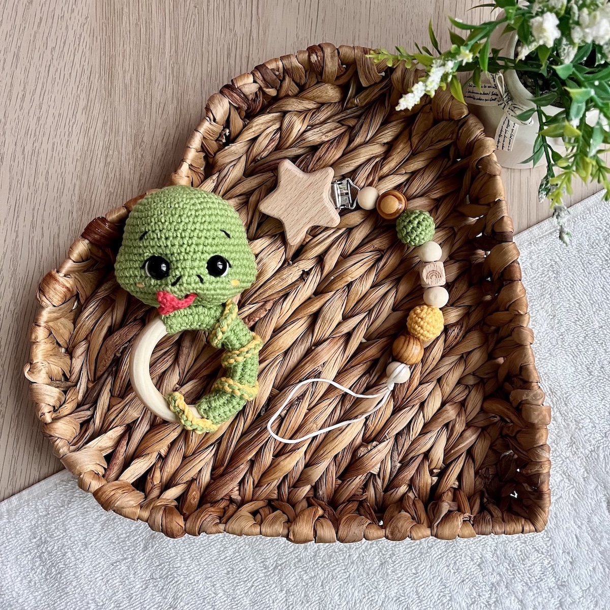 Новогодний подарочный набор для новорожденного "Змея"