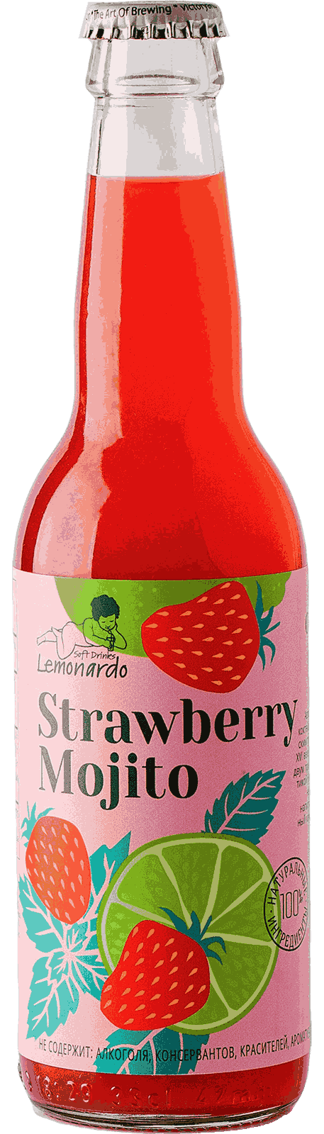 Lemonardo Strawberry Mojito
