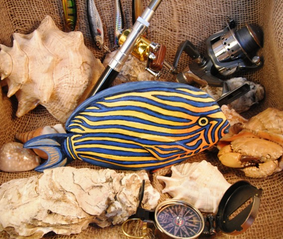 11. Полосатик (Acanthurus lineatus)