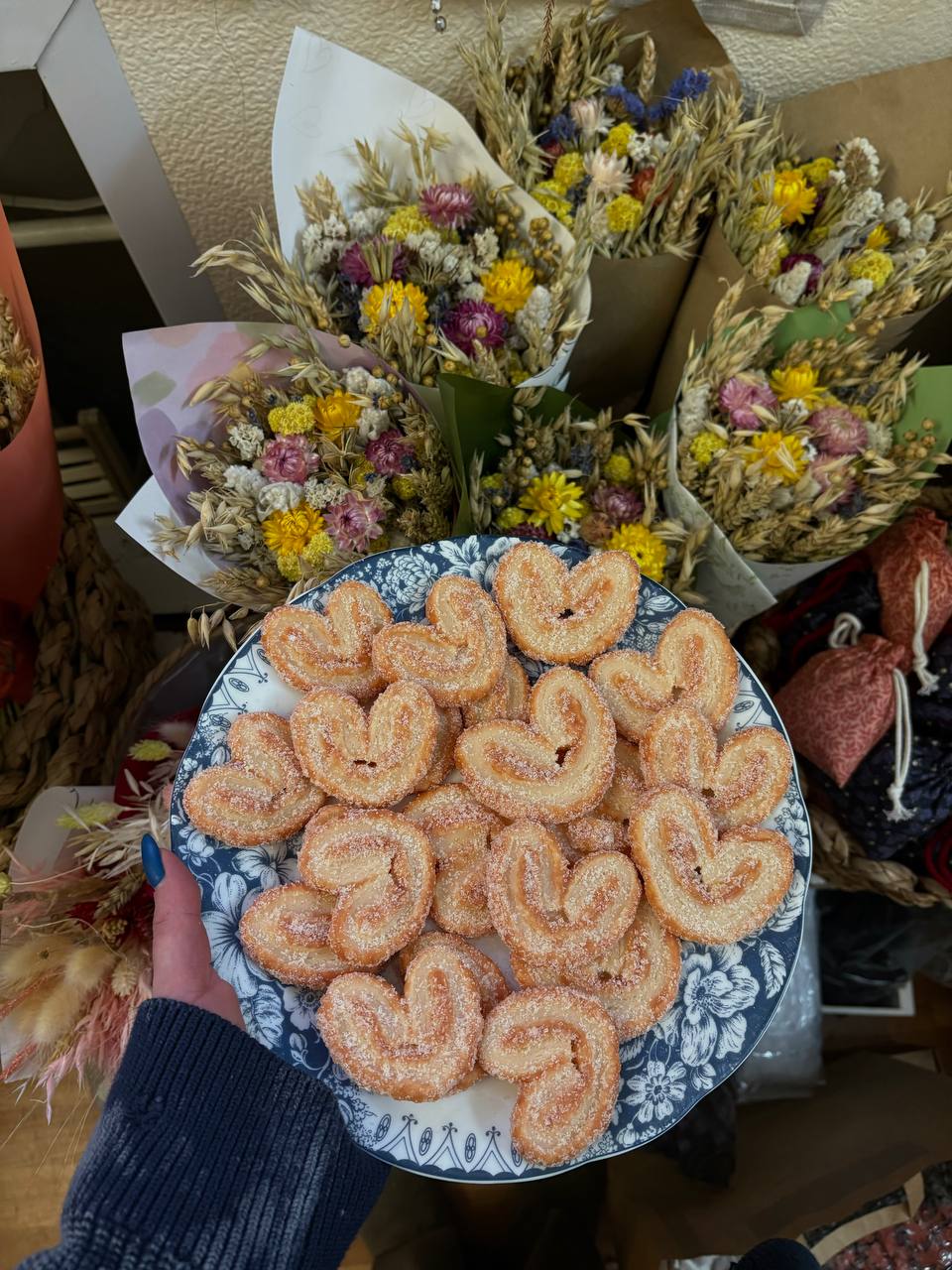Ароматные сахарные ушки