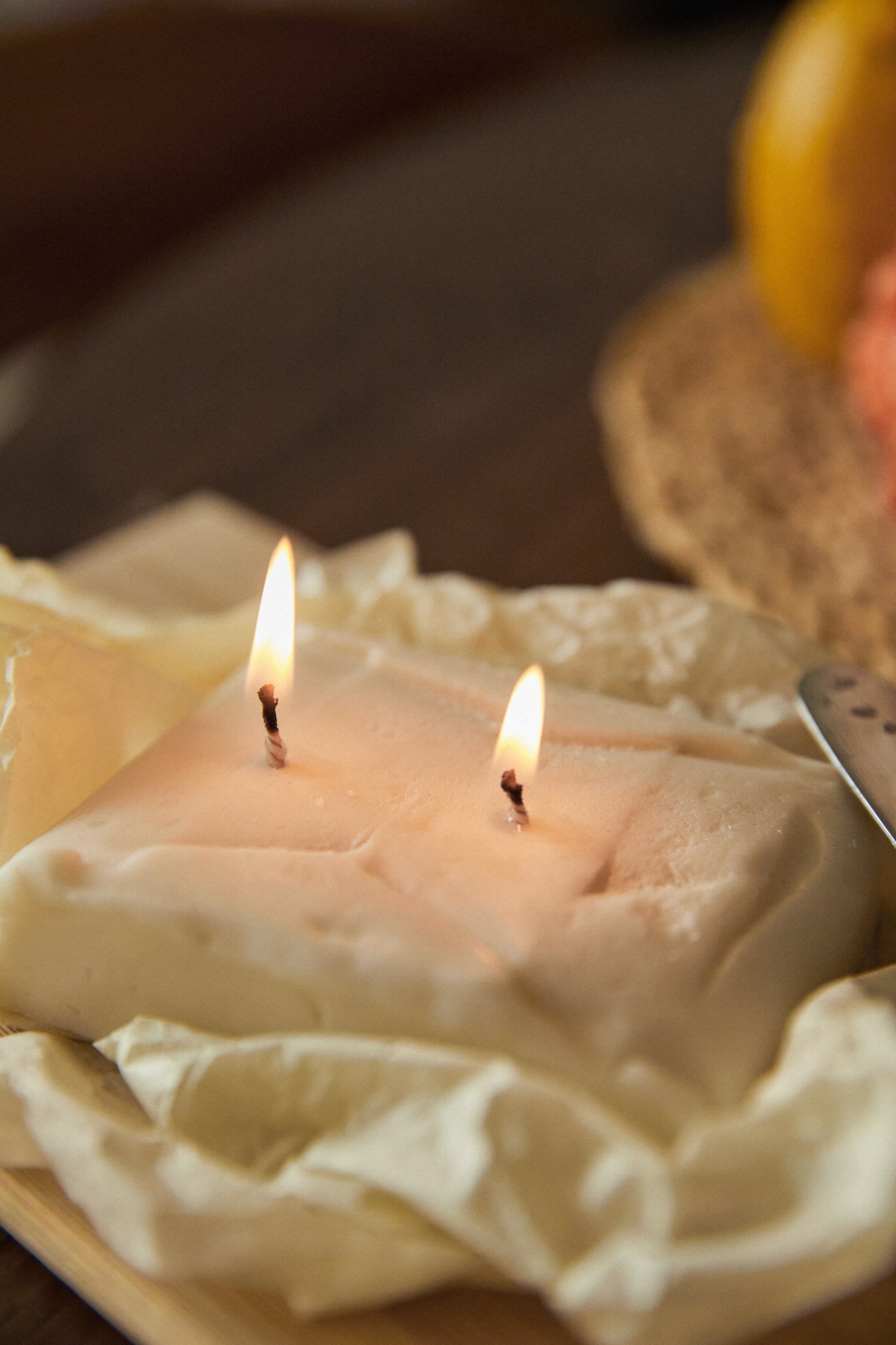 Свеча Масло