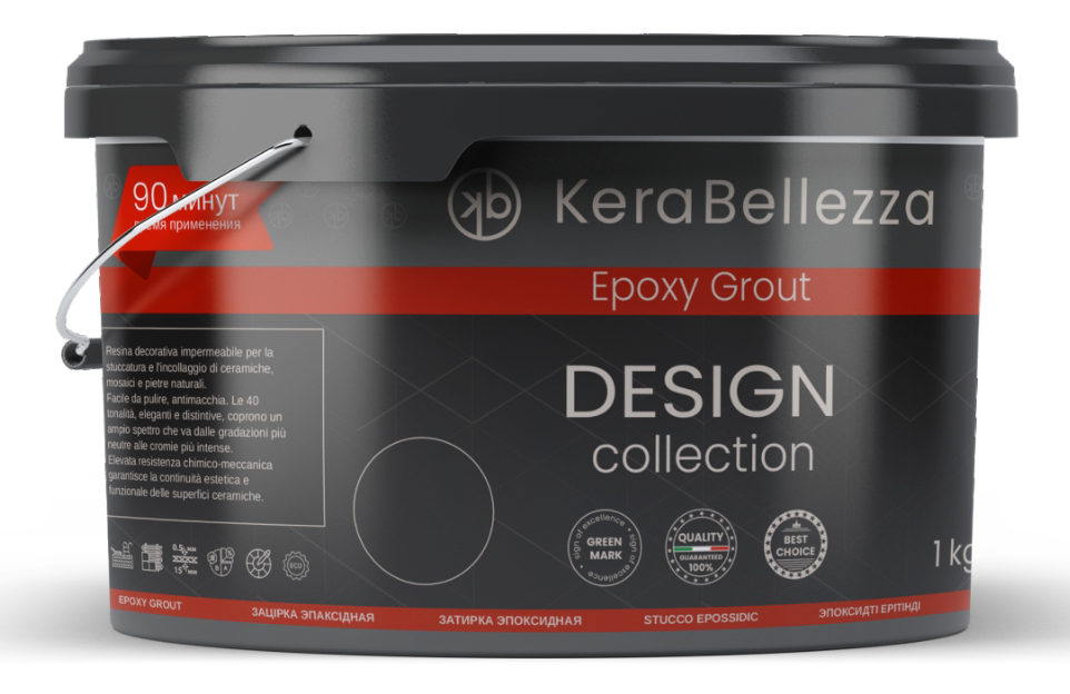 KeraBellezza Design Затирка цветная эпоксидная