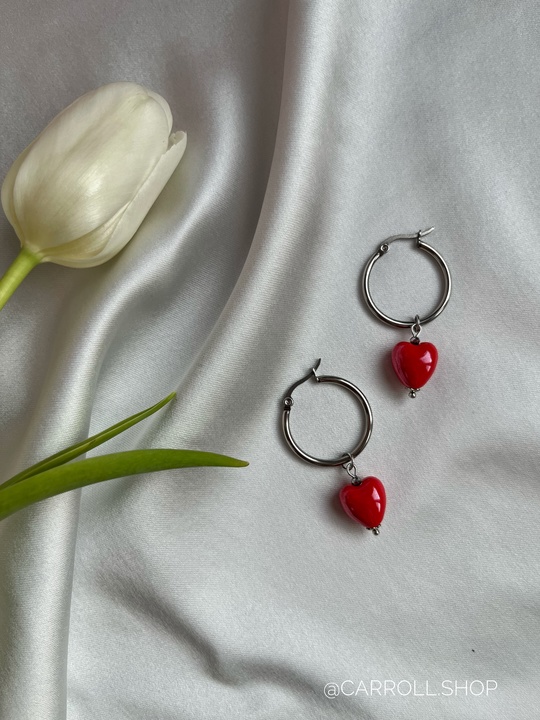 Серьги фарфоровые MEAN TO SPRING