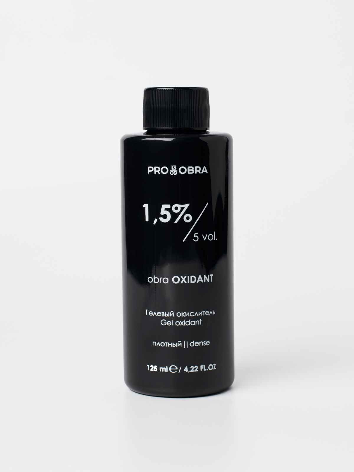 Гелевый окислитель (плотный) 1,5%/5 vol. obra OXIDANT, 125 мл.