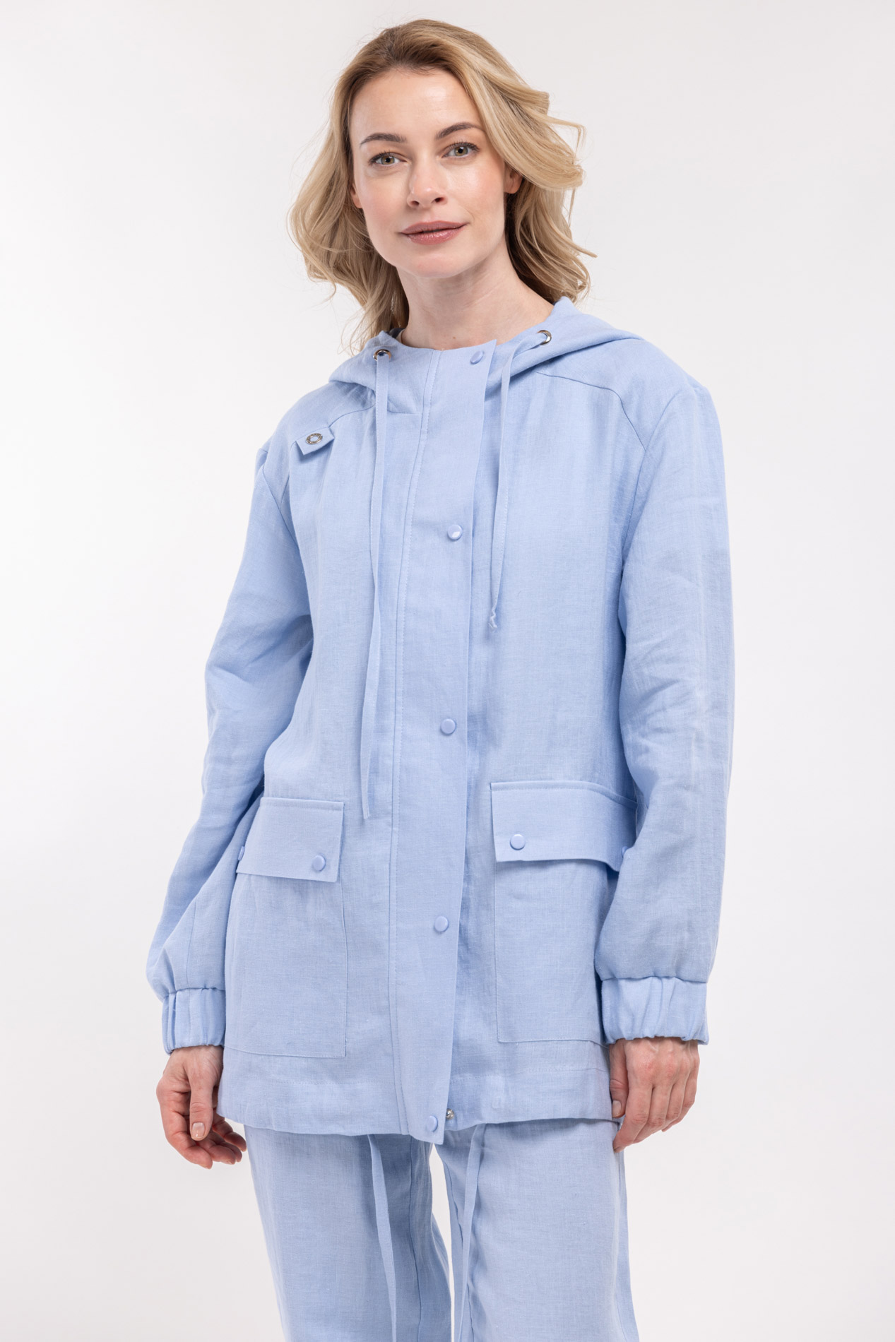 Текстильная куртка из натуральной конопли