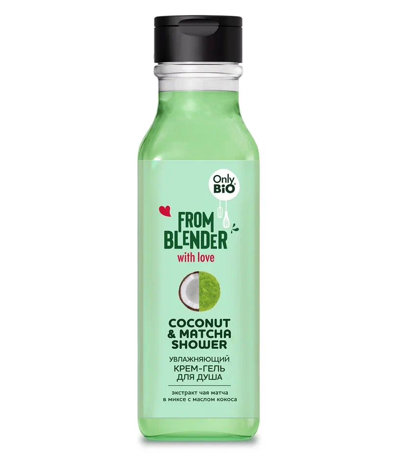 Увлажняющий крем-гель для душа восстанавливающий Matcha