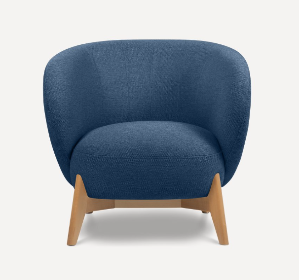 Кресло Тилар Textile Navy Blue