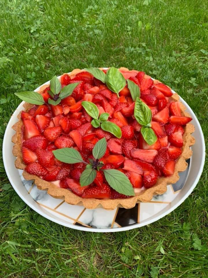 Клубничный тарт