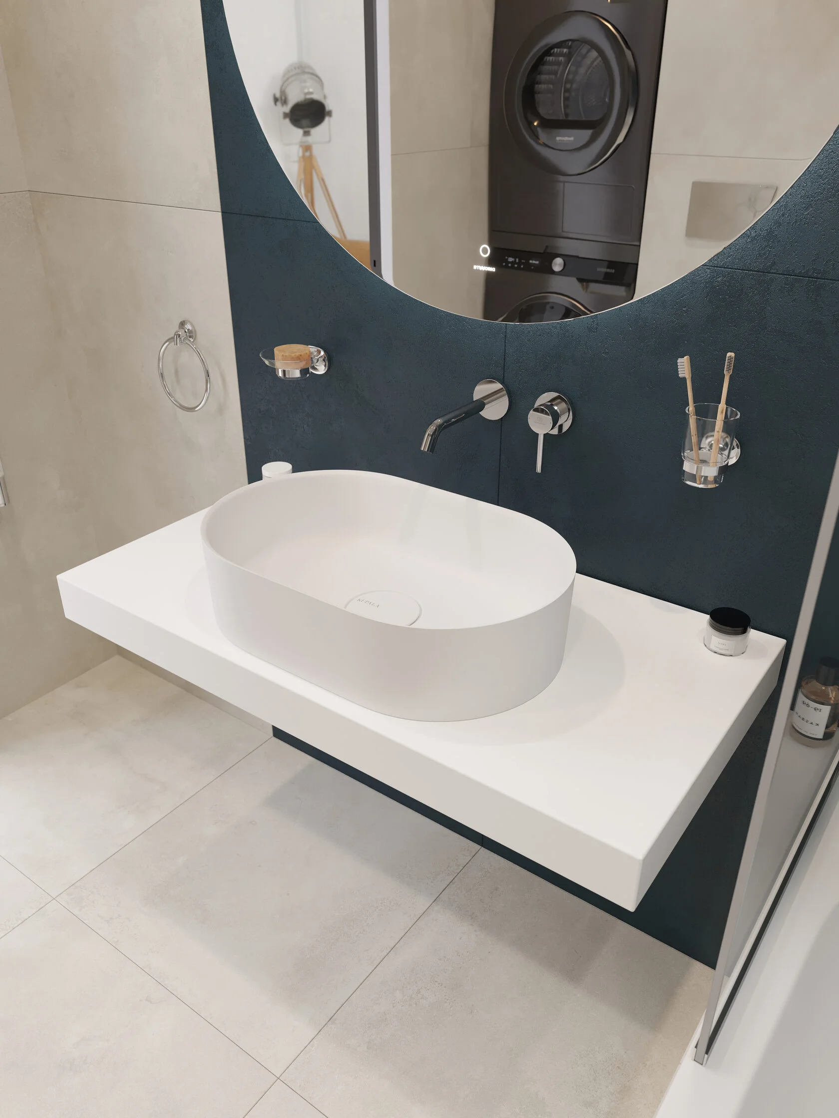 WBE10002 столешница PLATO 1000х500х80