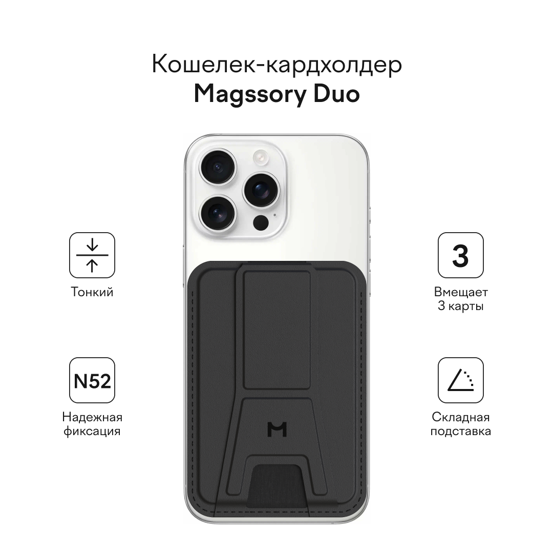 Кошелек-кардхолдер Magssory Duo
