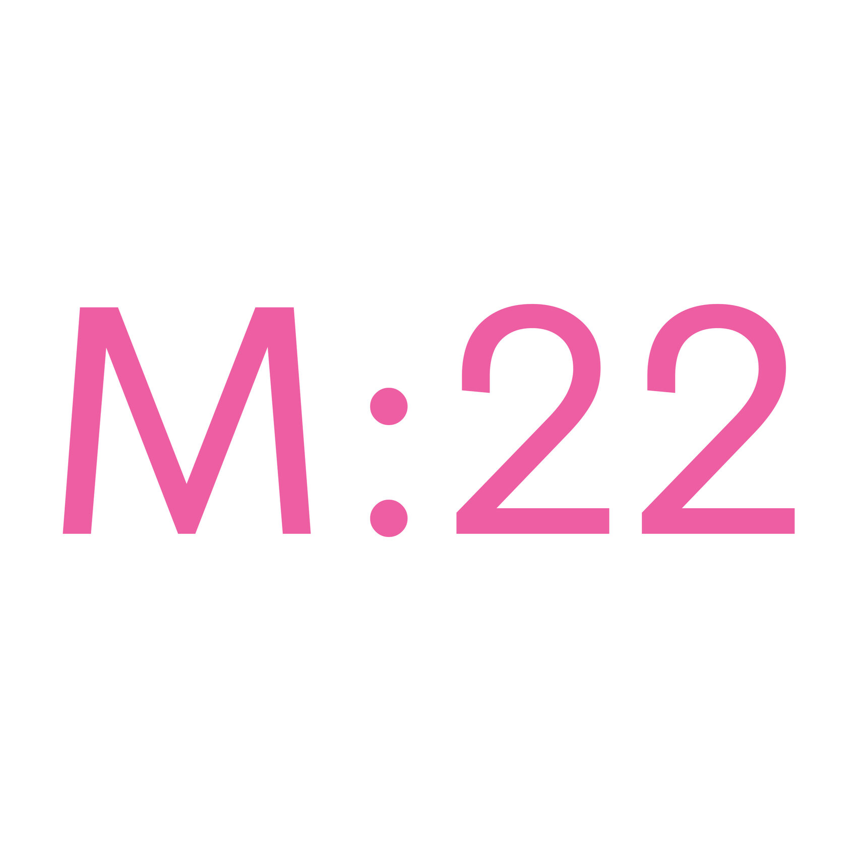 M:22