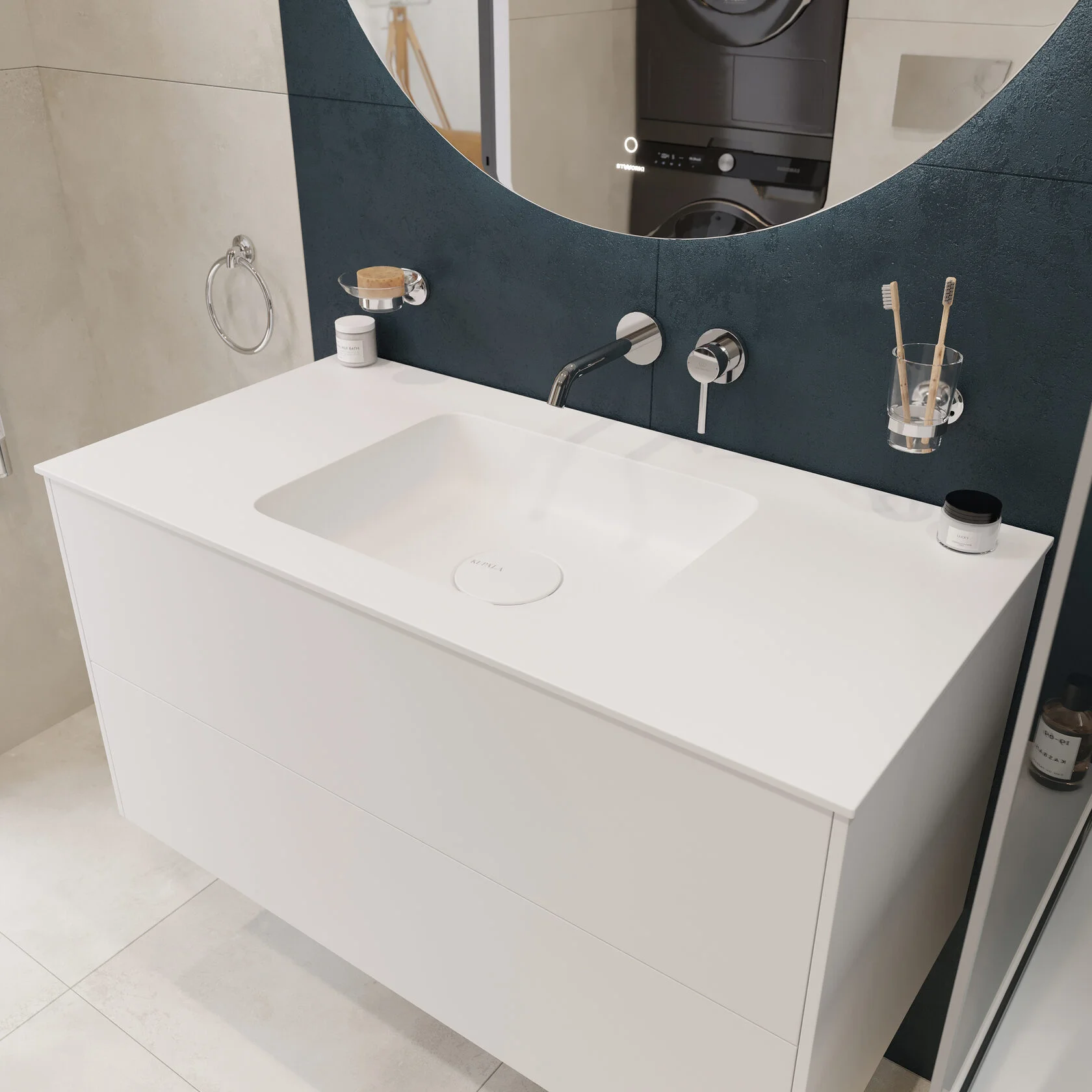 WBM60001 KARELIA тумба под мебельную раковину 600X515X540