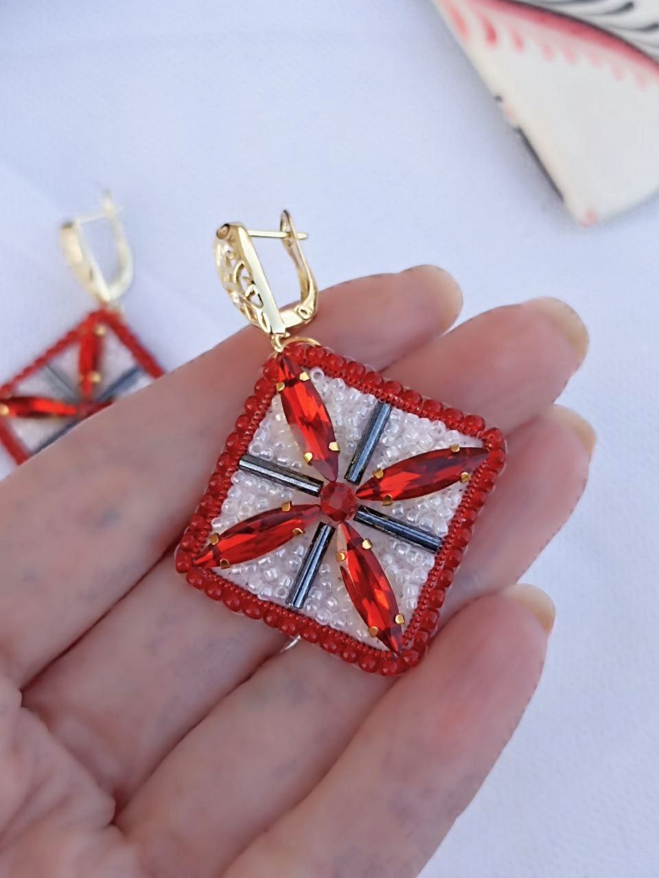Серьги МЕЗЕНЬ