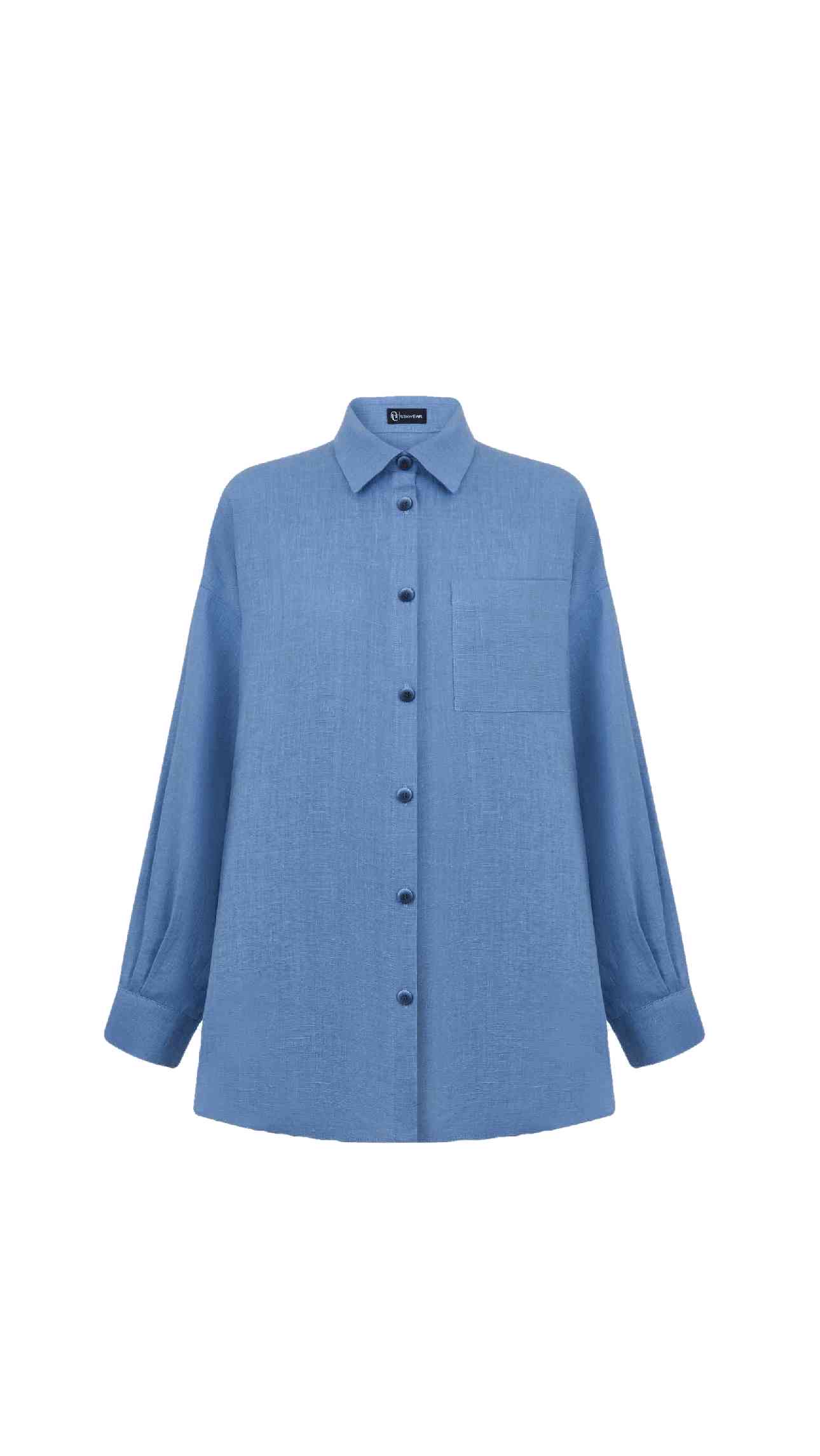 Льняная рубашка Oversize