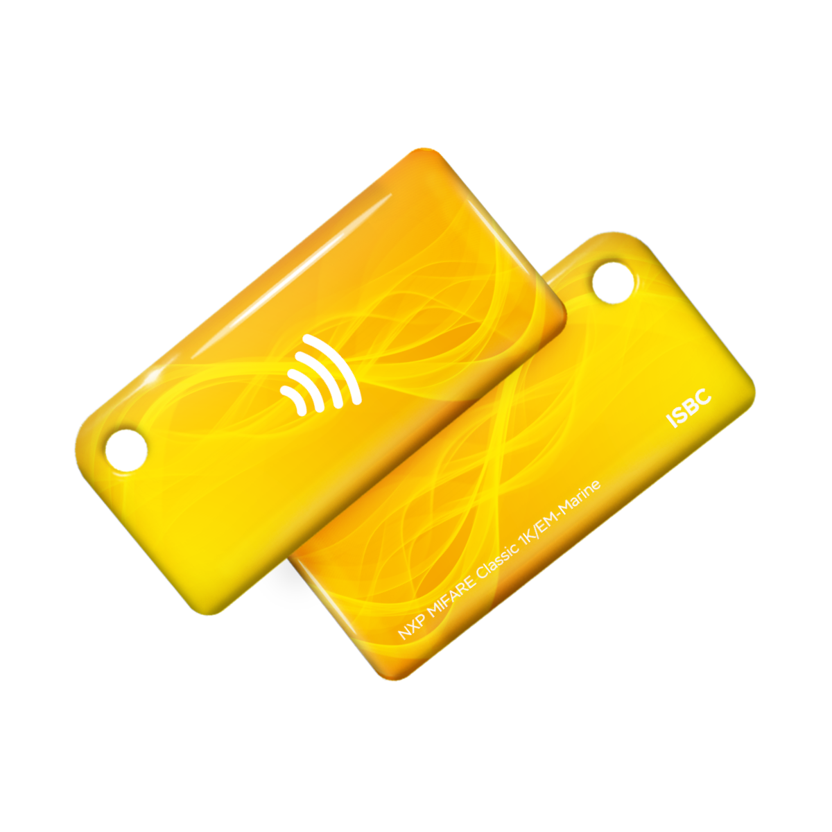 RFID-брелок ISBC EM-Marine + MIFARE Classic 1K «Импульс; Желтый»