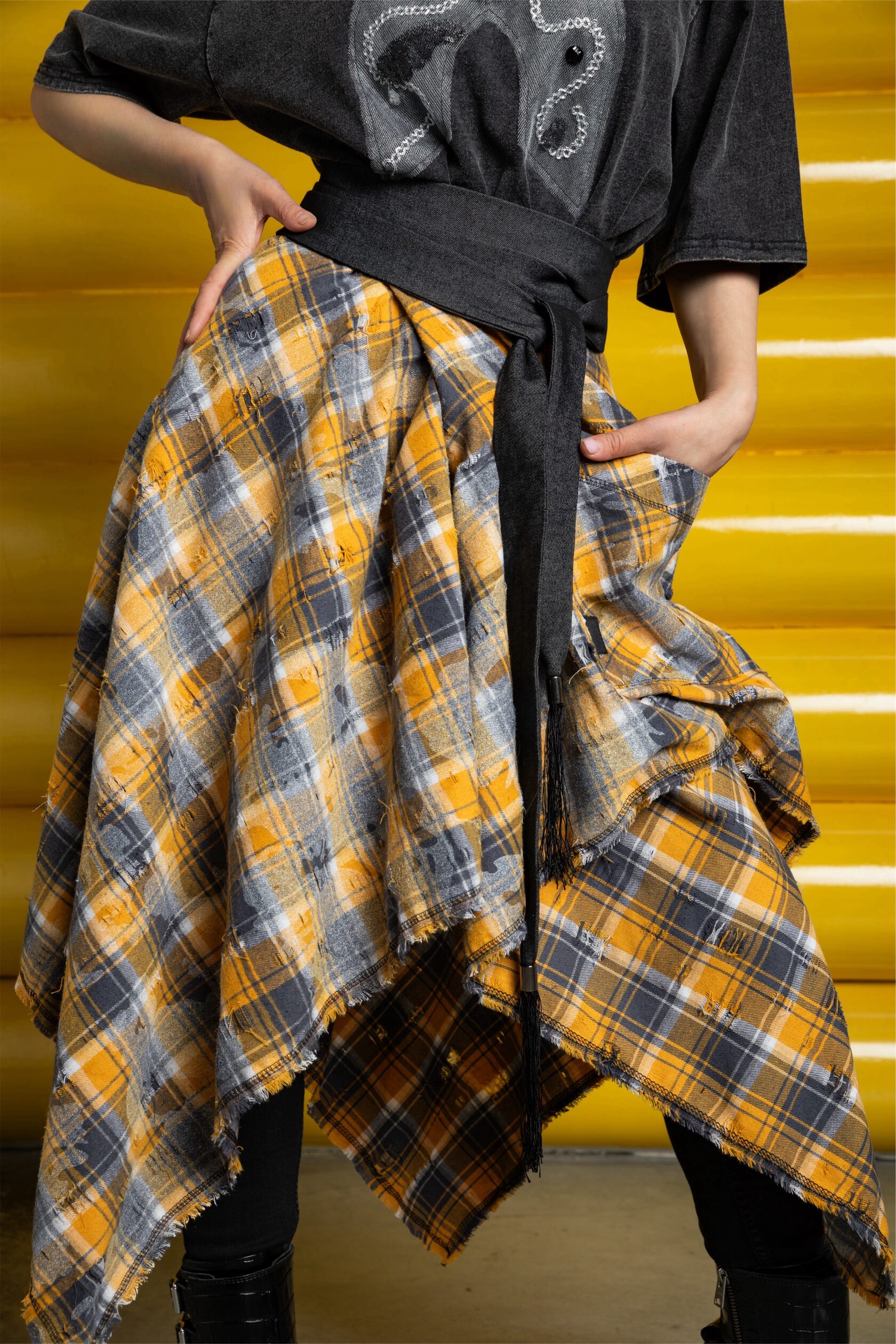 Юбка-понева "Клетка"