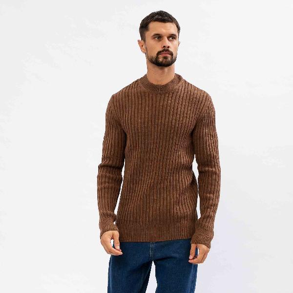 Джемпер Лапша soft из верблюжьей шерсти мужской