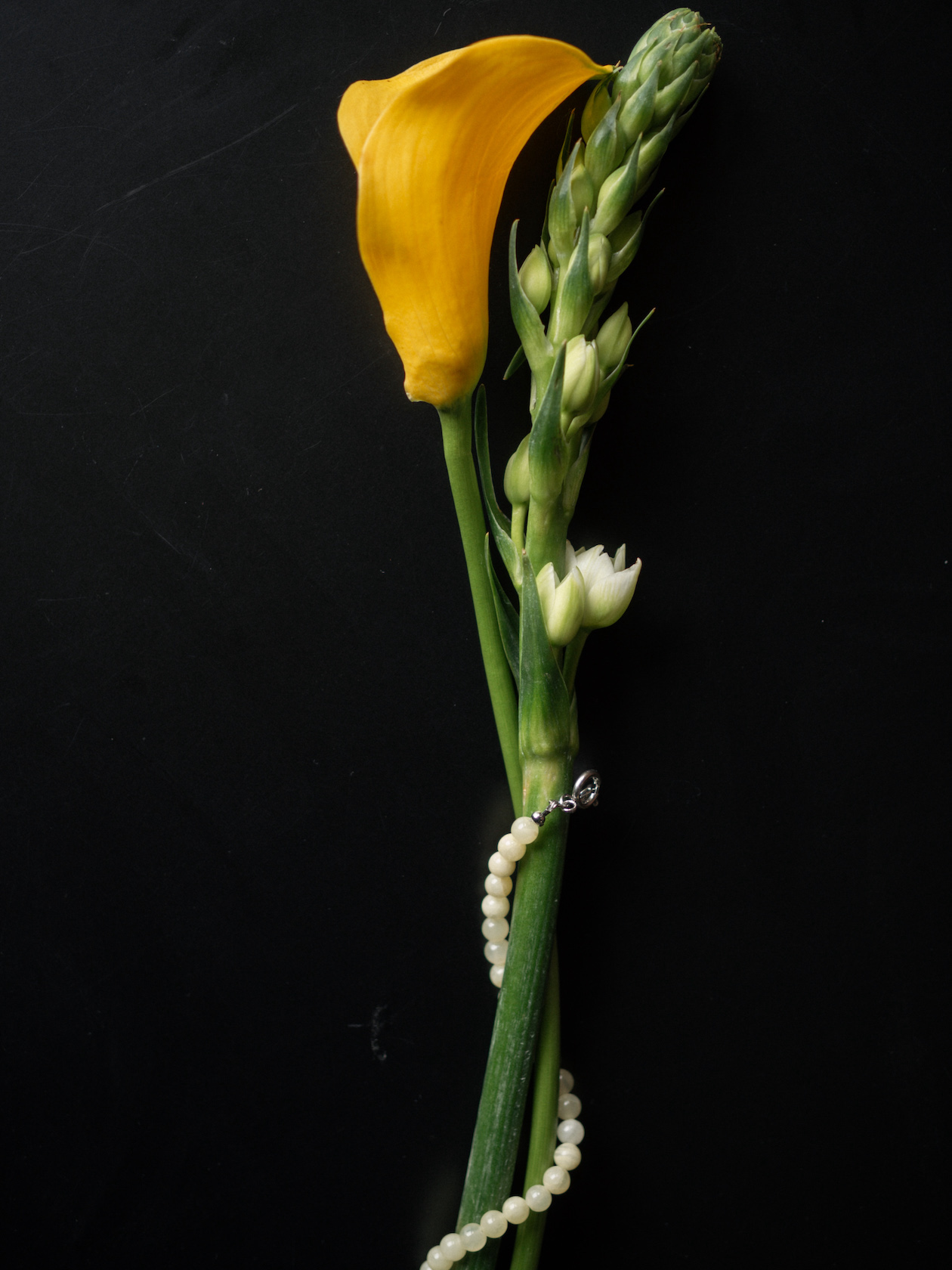 Бусы Yellow Butter