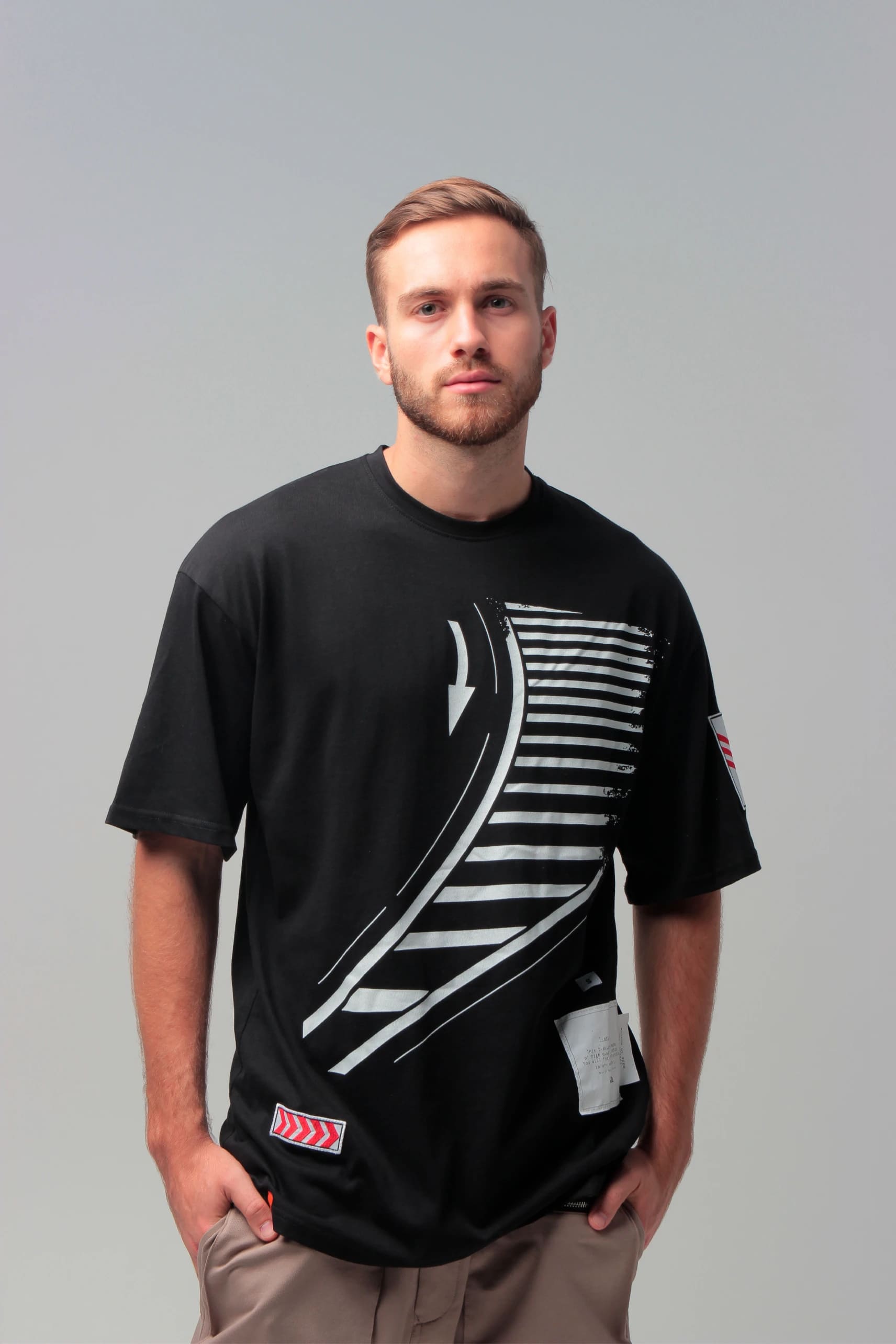Футболка unisex черная с принтом