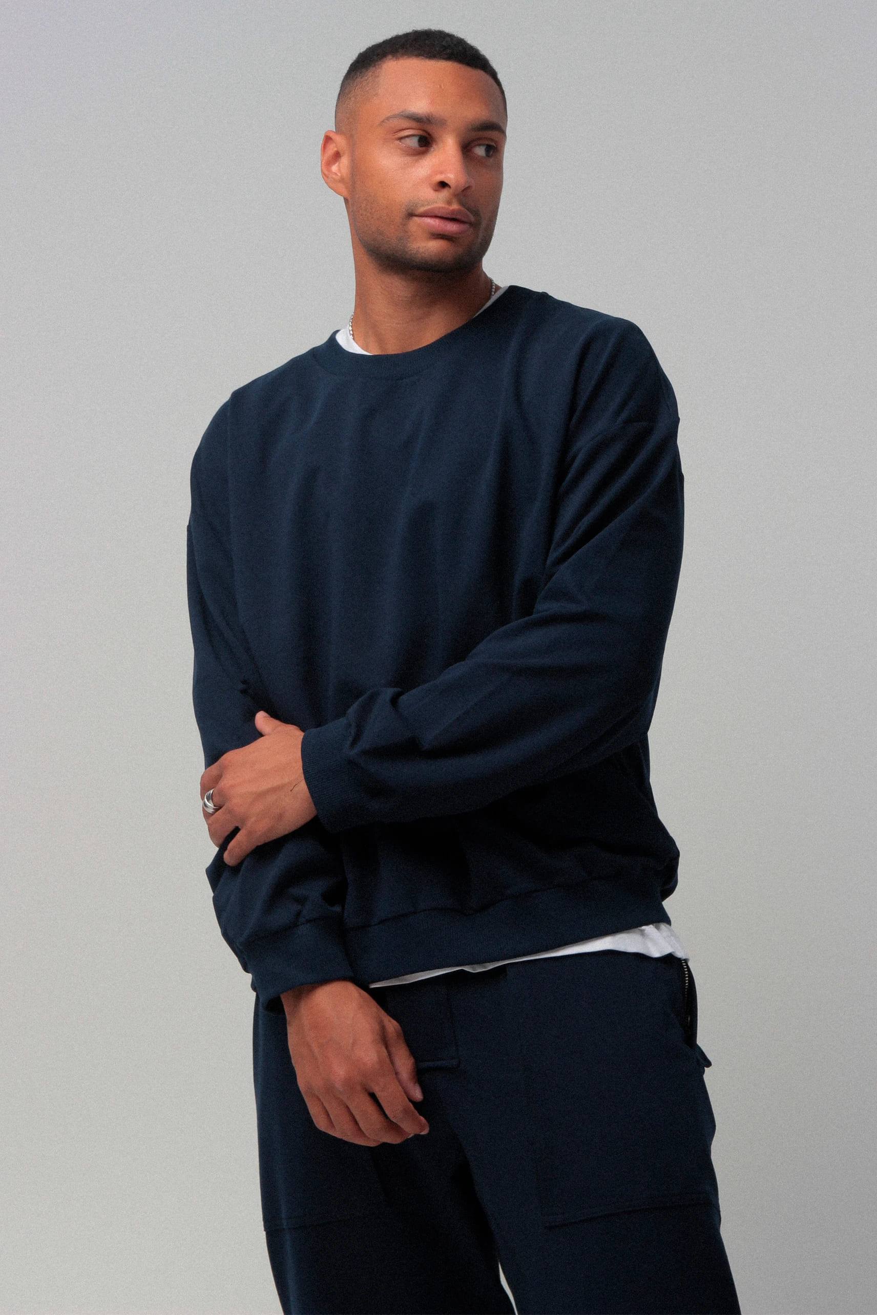 Свитшот мужской navy blue
