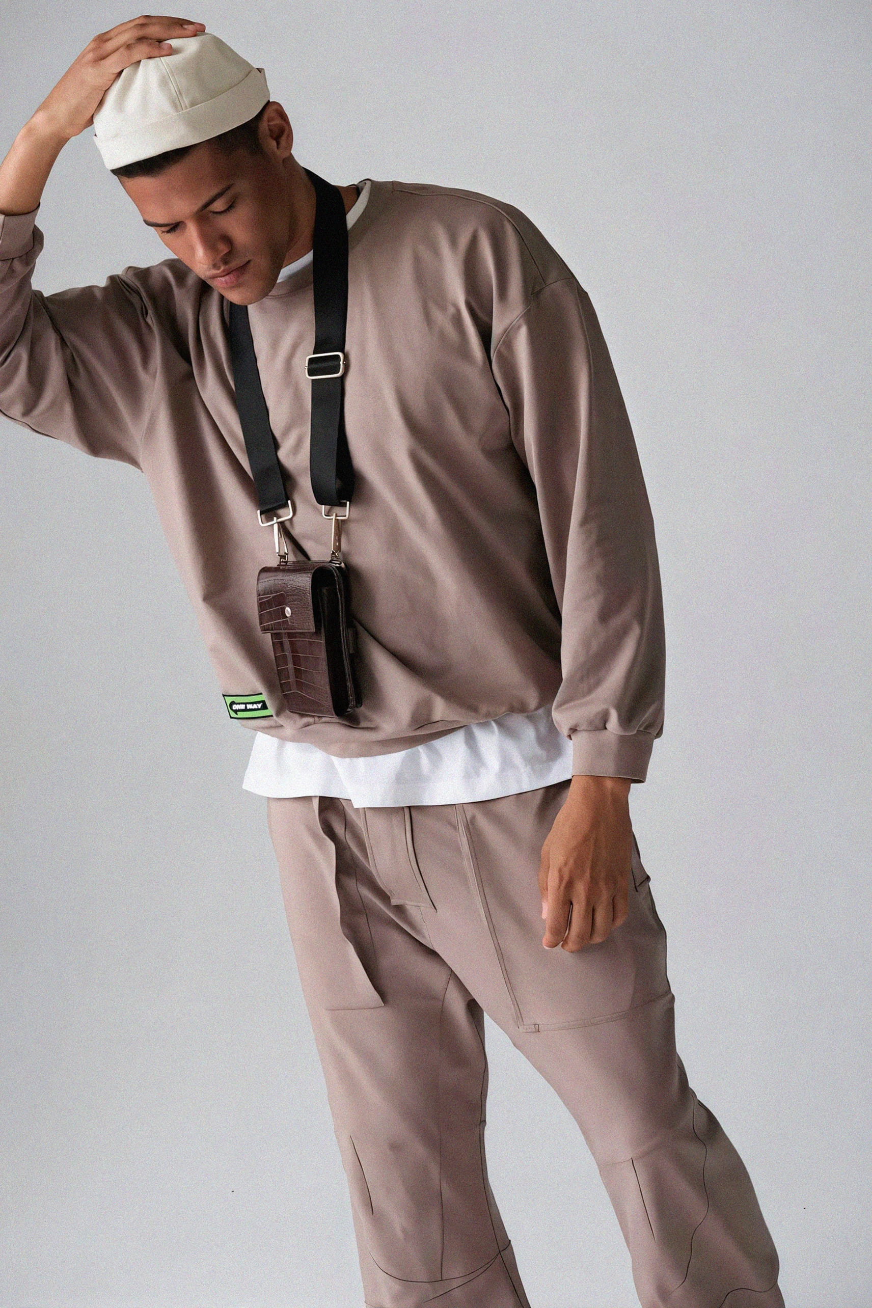 Брюки мужские какао