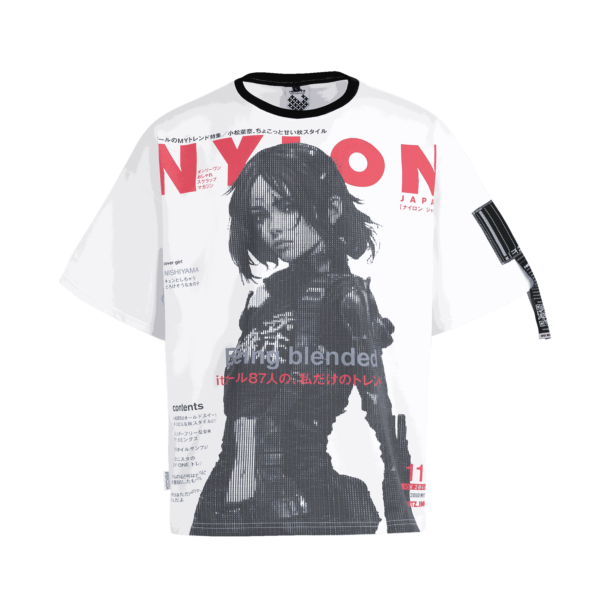 «Nylon» Kimono T-Shirt