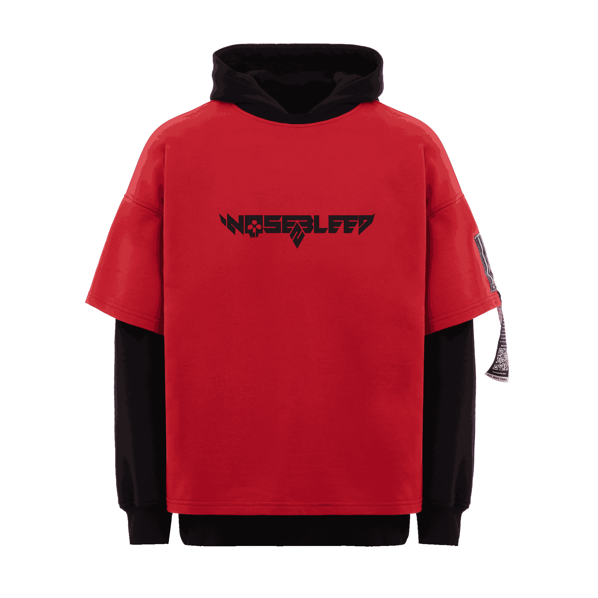 «RETURN OF THE LIVING DEAD» COLOR-BLOCK KIMONO HOODIE