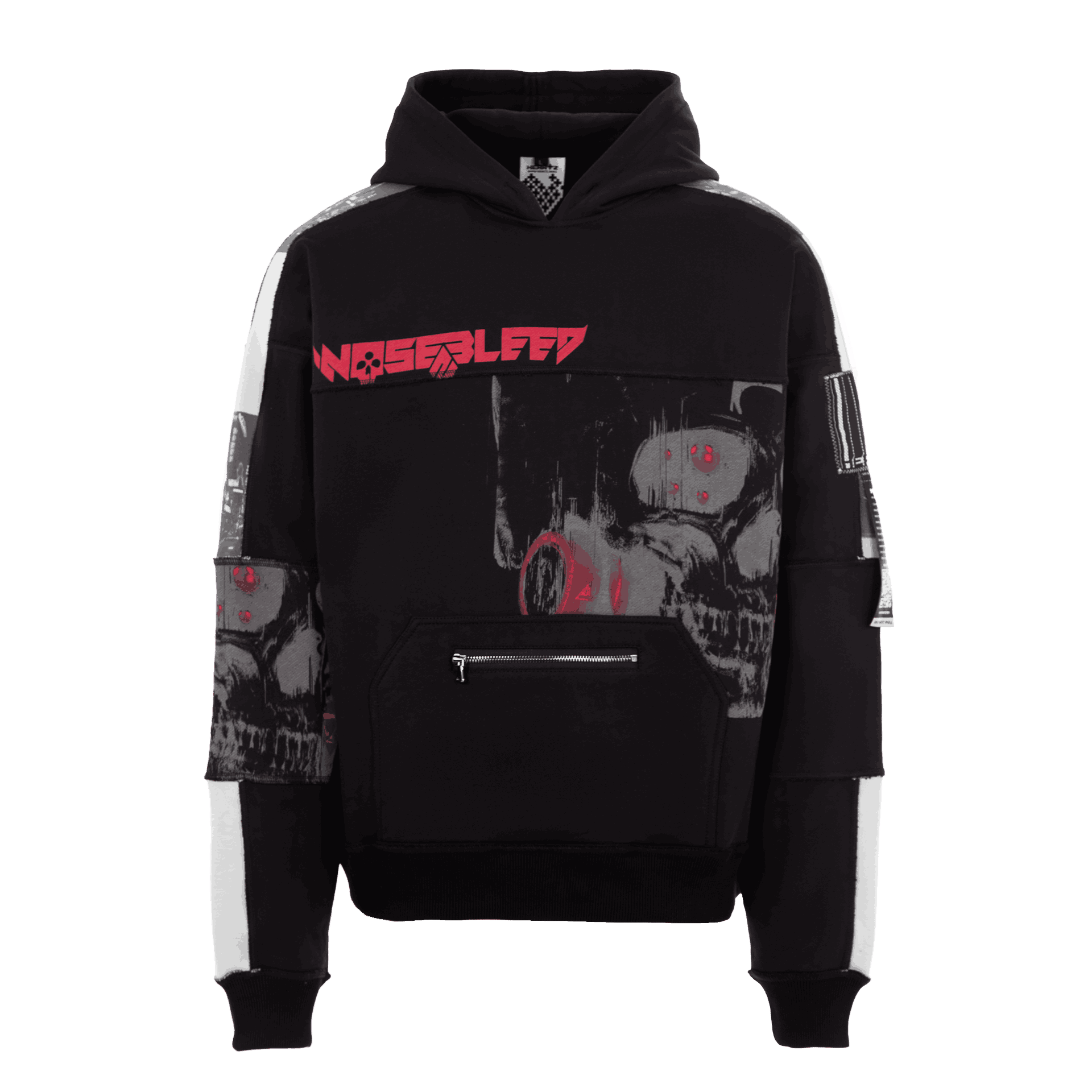 «SLAYER» PATCHWORK OVERSIZED SPECIAL HOODIE