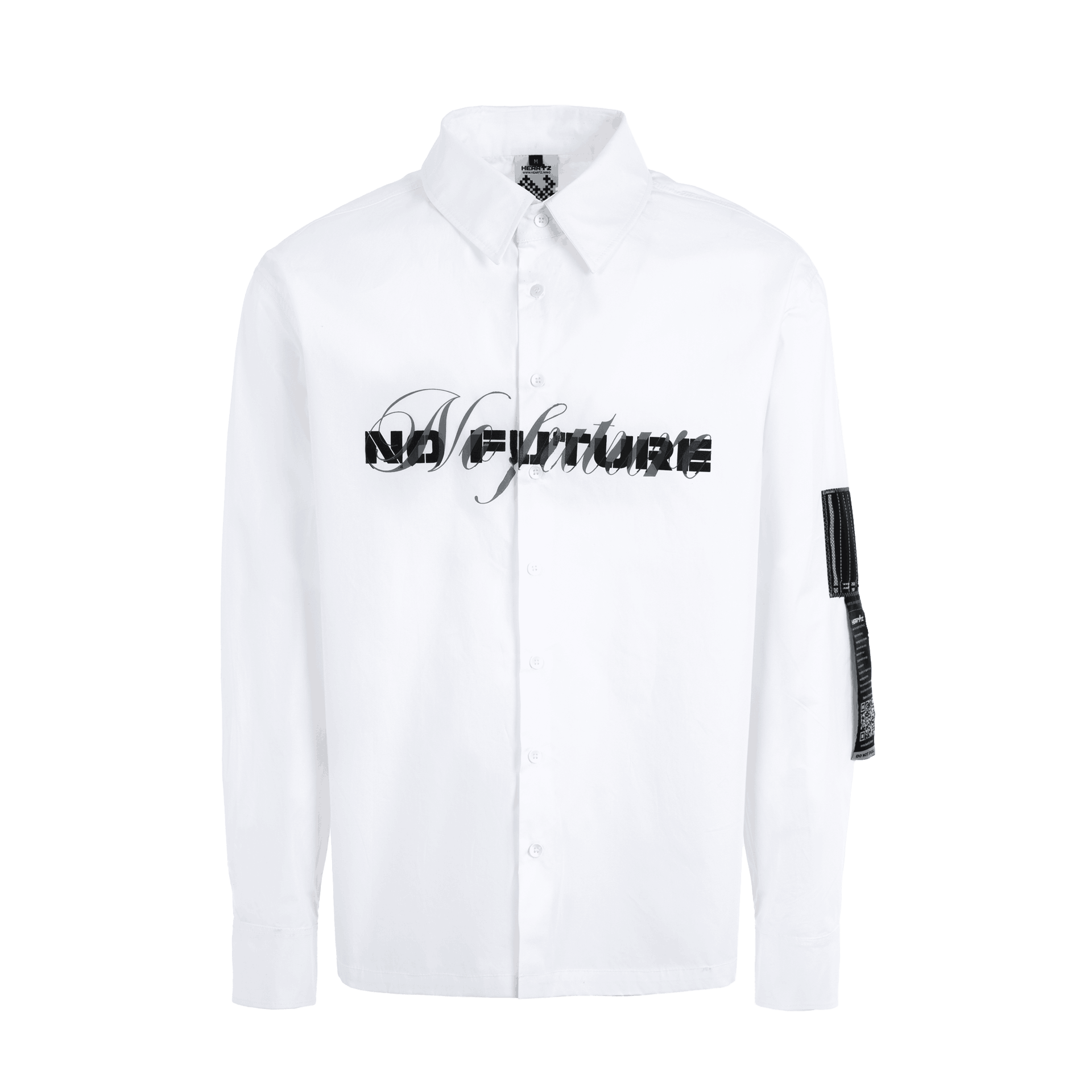 «Desk Jockey» Oversize Cotton Shirt
