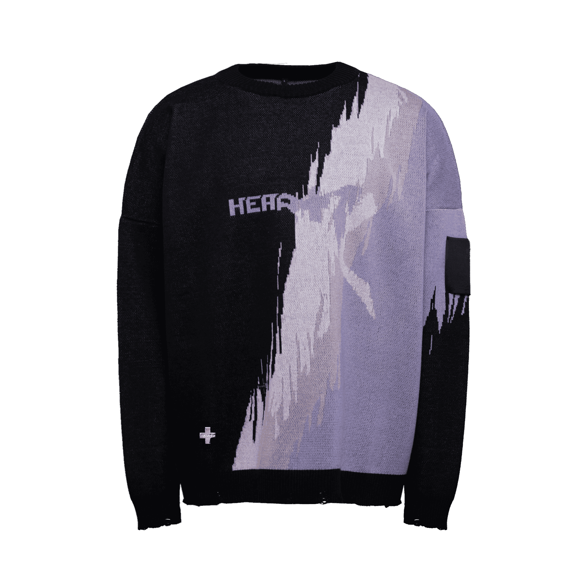 «Disrupted Logo» Black Series ED2 Knitted Sweater