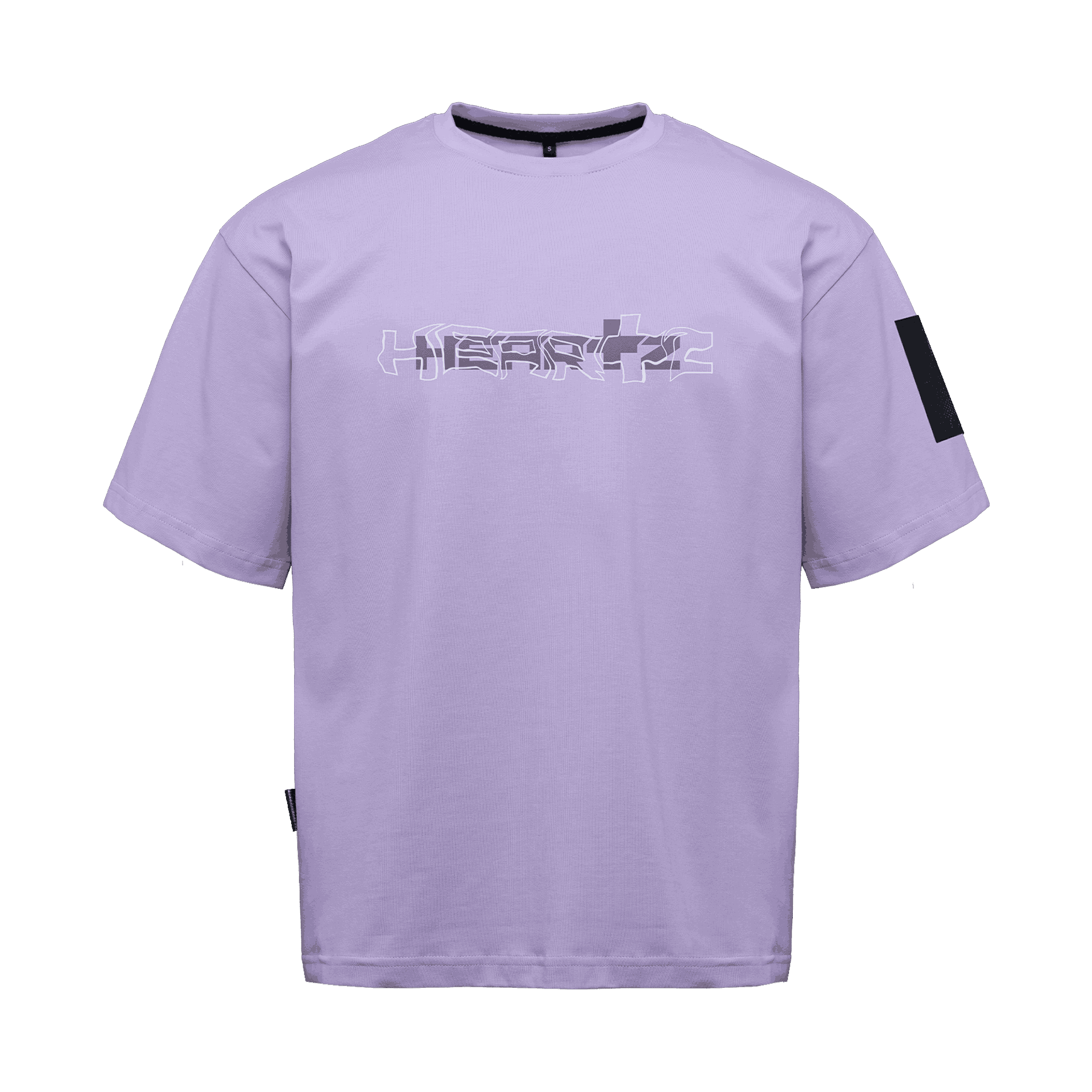«Wave Logo» Black Series ED2 Lavender T-Shirt