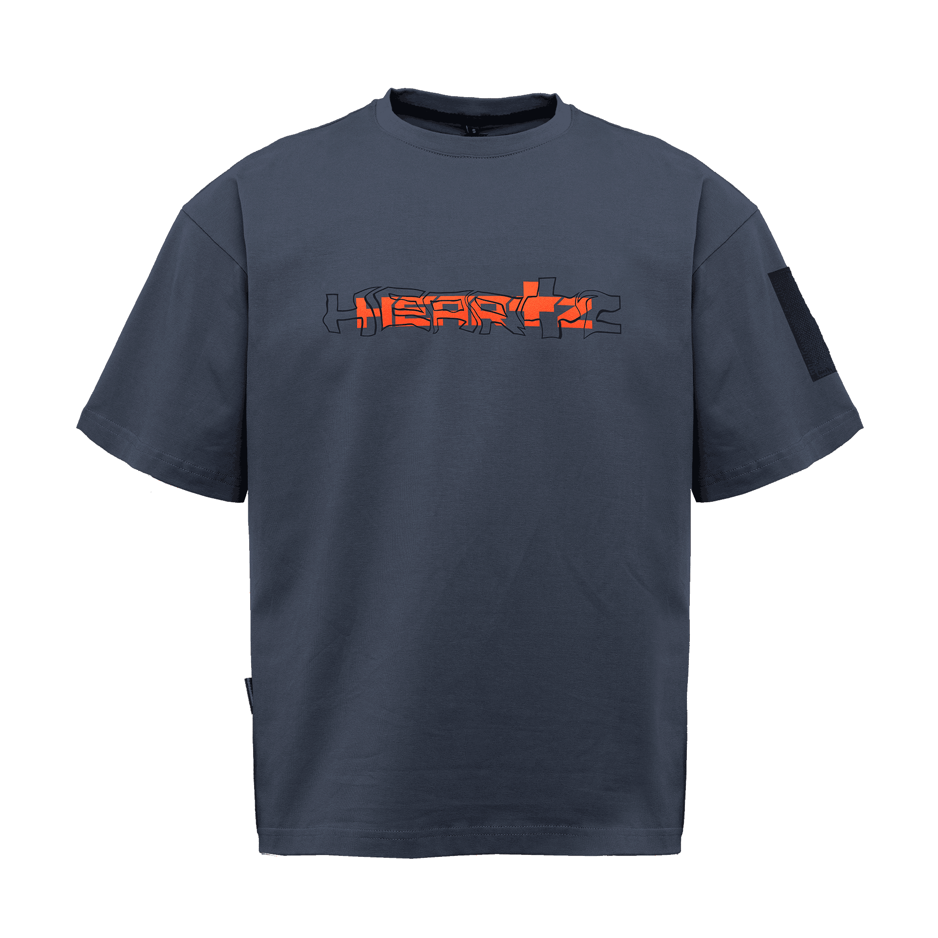 «Wave Logo» Black Series ED2 Graphite T-Shirt