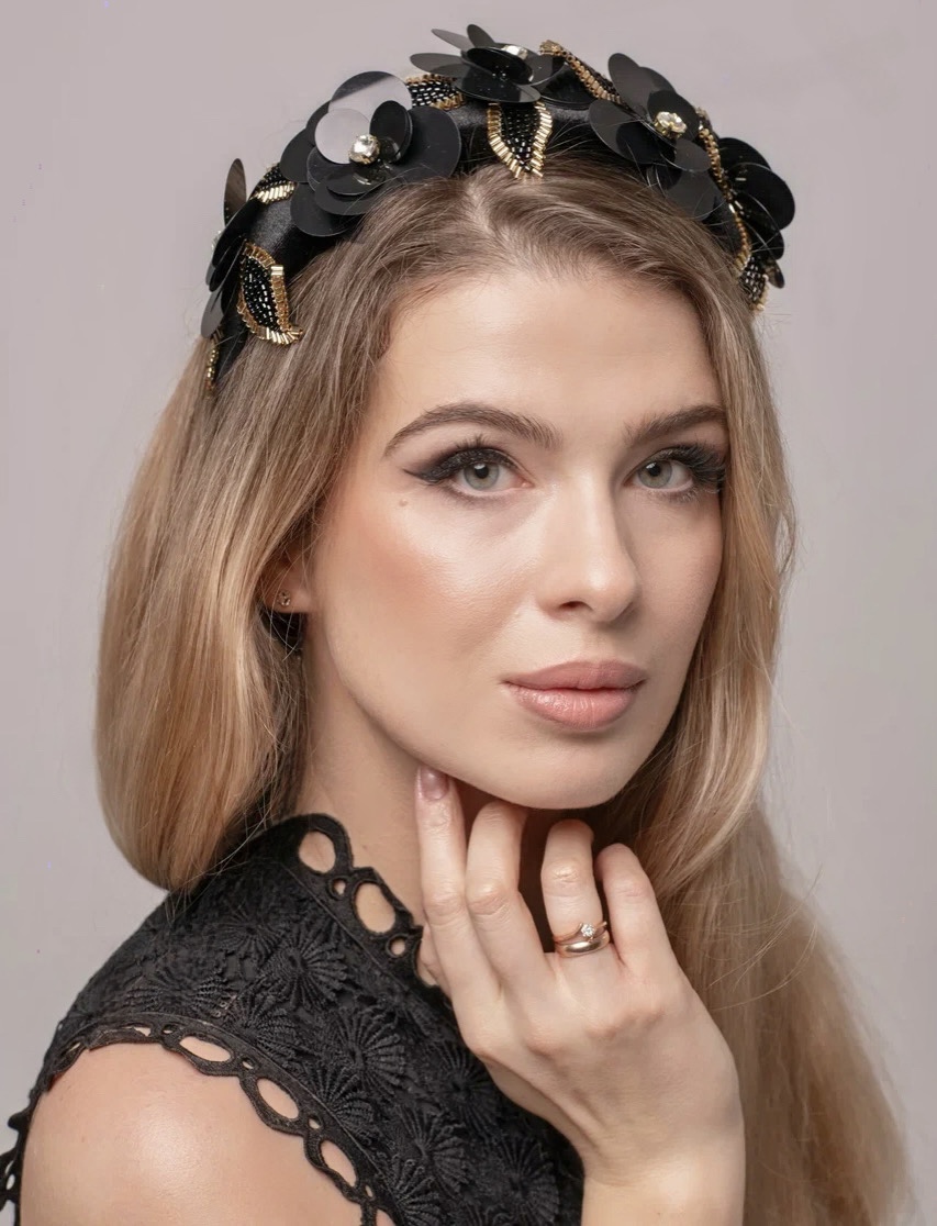 Ободок для волос «Фиалка Виттрока»