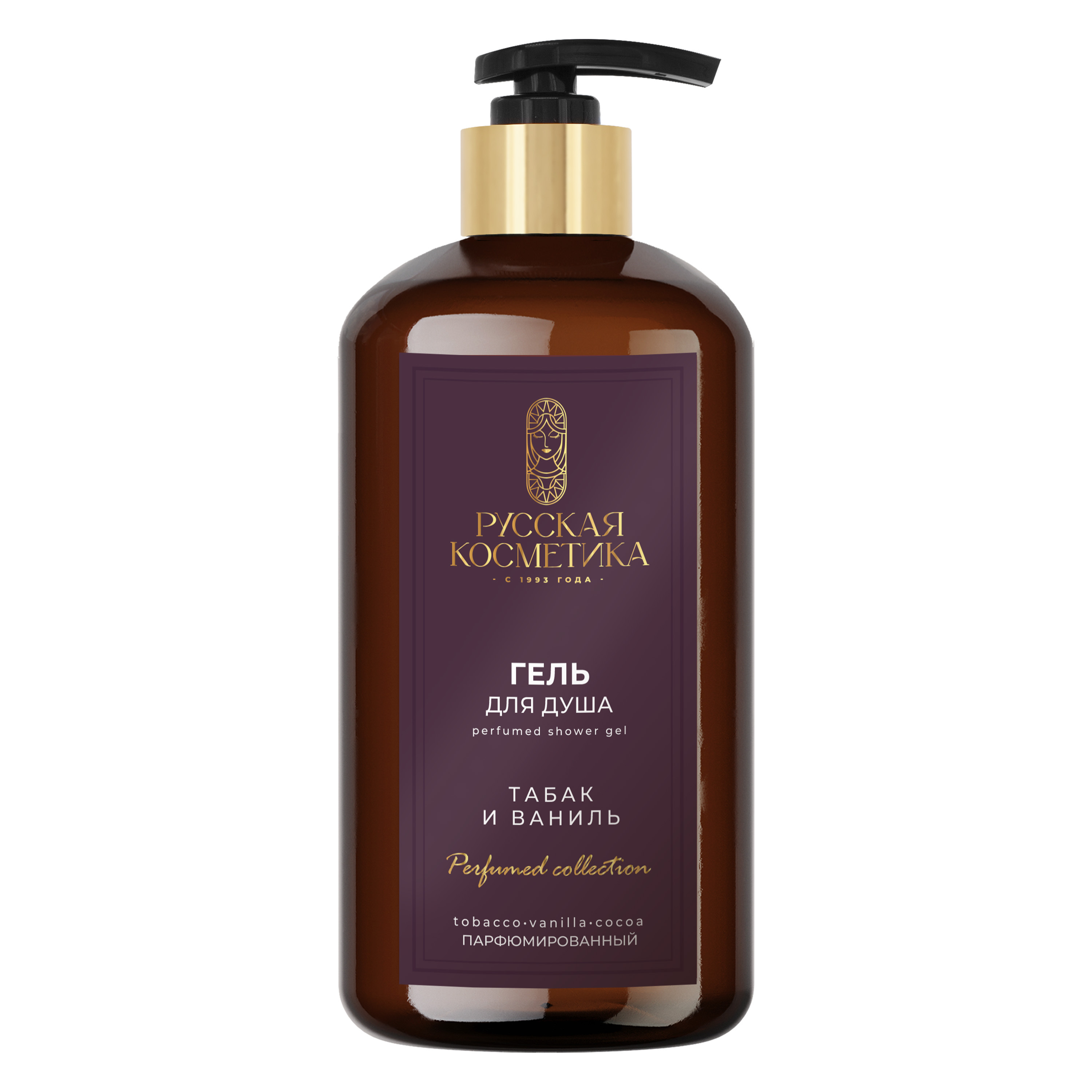 Гель для душа парфюмированный "ТАБАК И ВАНИЛЬ"